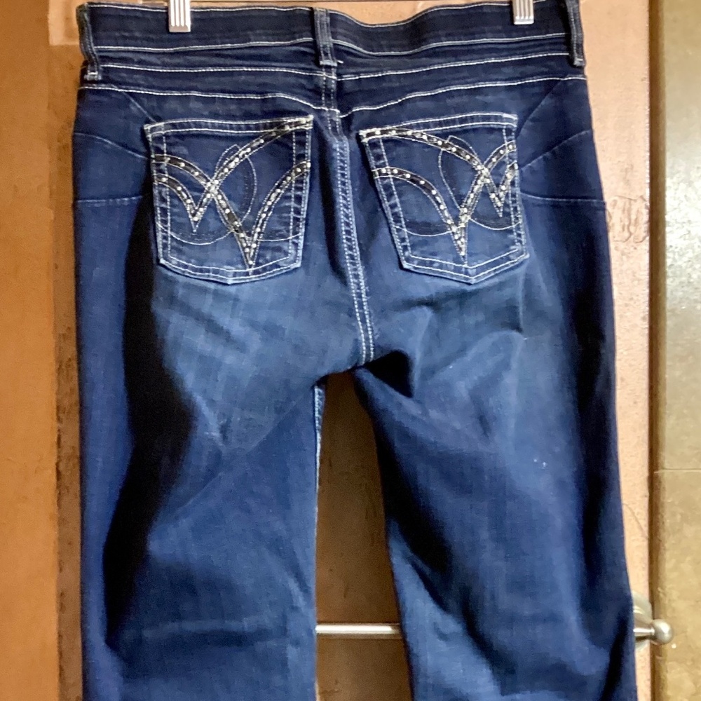 Boot cut QBaby no gap waist band 7/8 x 36
